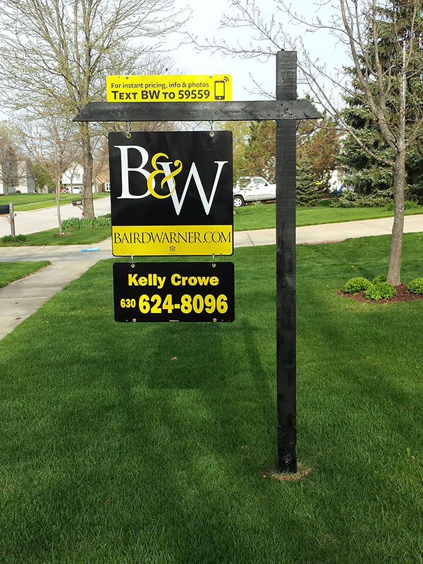 Real Estate Sign Installation